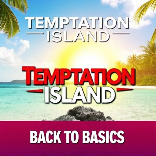 Affiche de l'émission de téléréalité 'L'Île de la Tentation : Retour aux Sources'