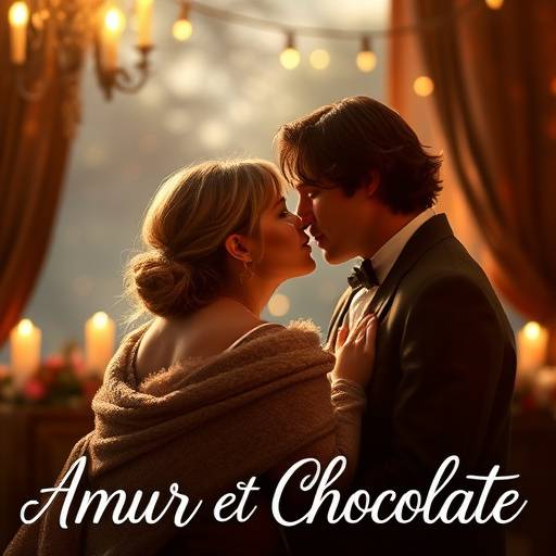 Affiche de la série 'Amour et Chocolat'