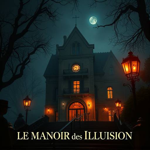 Affiche de la série 'Le Manoir des Illusions'