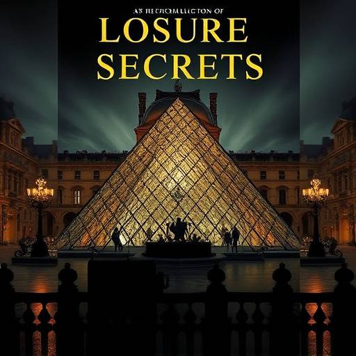 Affiche de la série 'Les Secrets du Louvre'